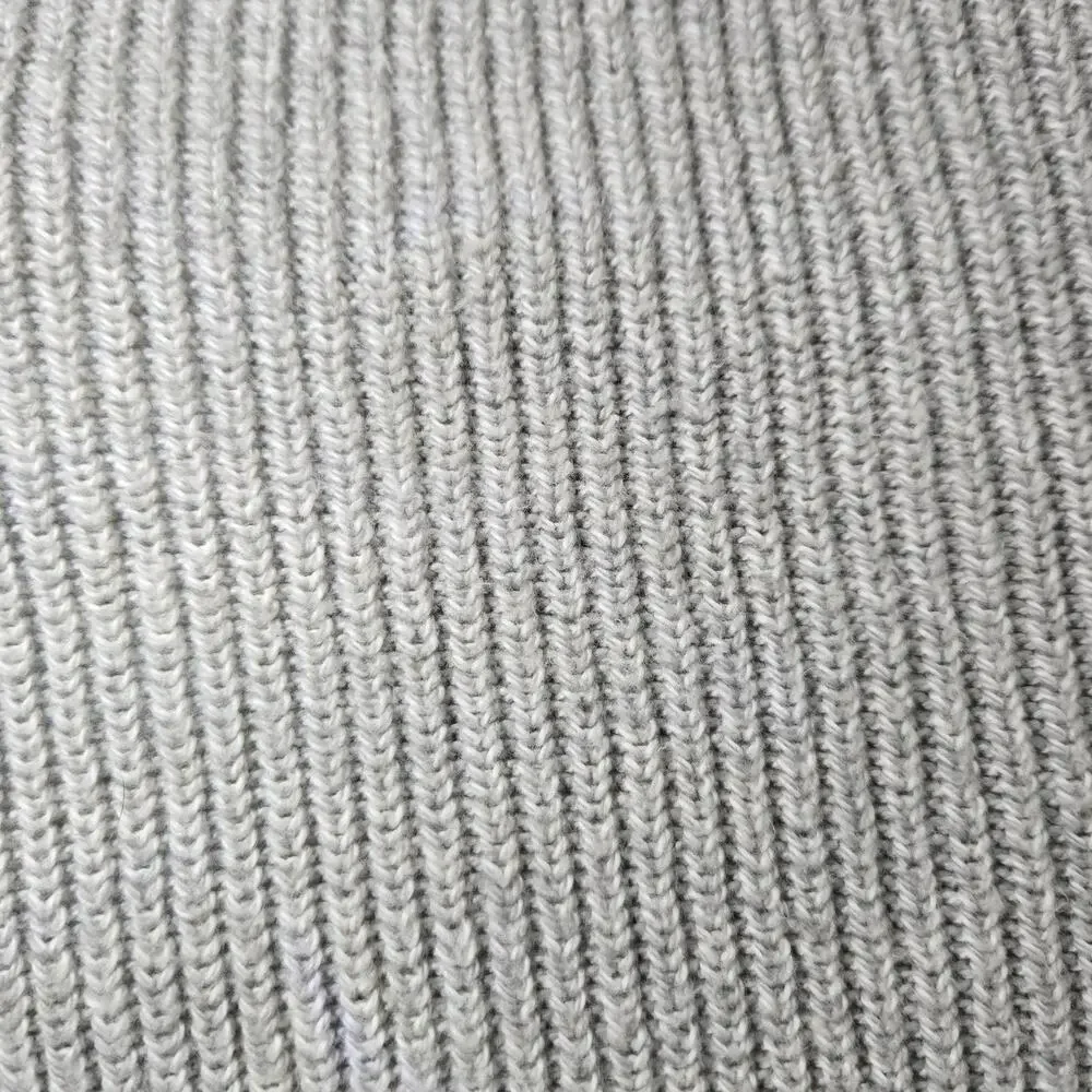 Vintage L.L.Bean Rib Knit Long Sleeve Henley Sweatshirt‎ Men's Size Large